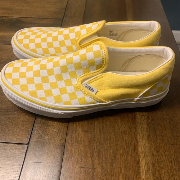 Vans yellow and white checkered - Picture 2 of 2